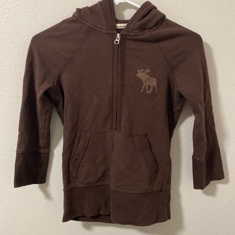 Abercrombie Kids Quarter Zip Hoodie